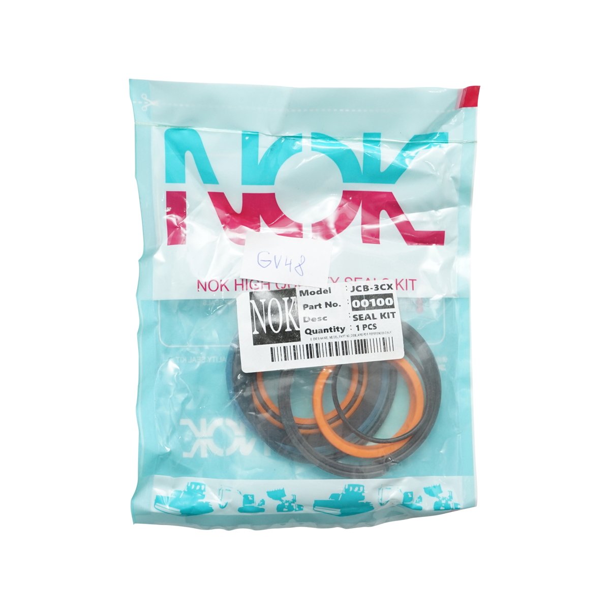 Kit garnituri reparatie cilindru hidraulic, corp fi 70mm si tija fi 40mm pentru JCB 1CX-HF, 2CX, 2CXS, 3CX4M, 208S, 210S, 214, 214E, 215-4 OEM 991-00100